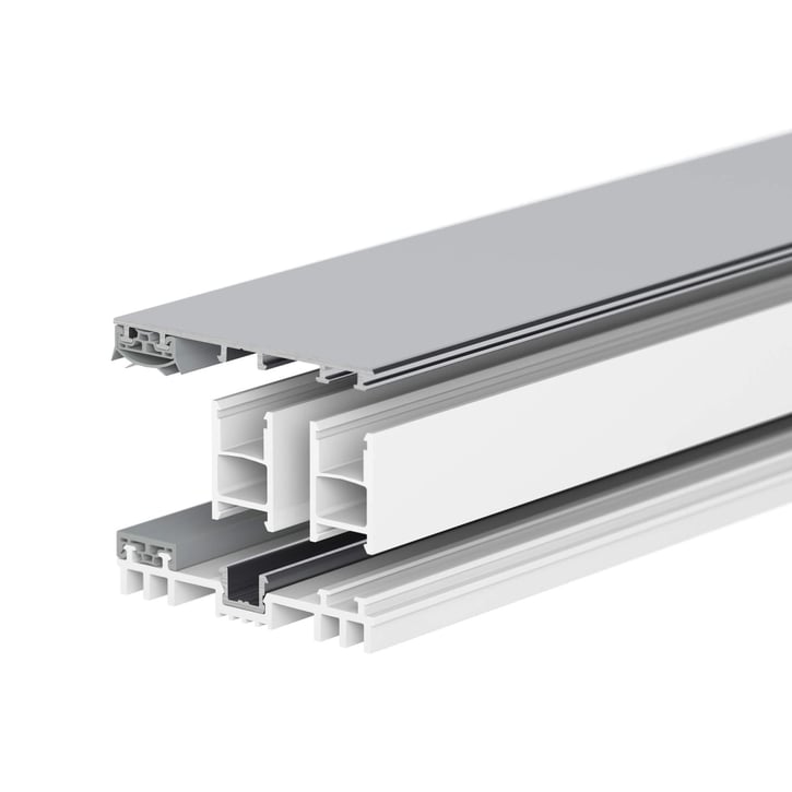 Mendiger | Randprofil | 10 mm | Thermo/Thermo | Aluminium | Blank | 3500 mm #2