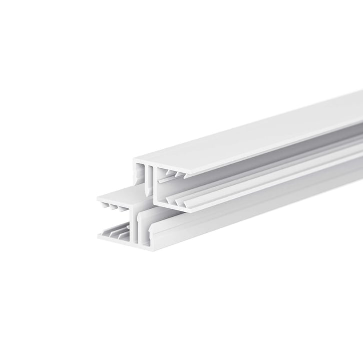 Zevener Sprosse | Mittelprofil | 10 mm | Kunststoff | Weiß | 5,02 m #3