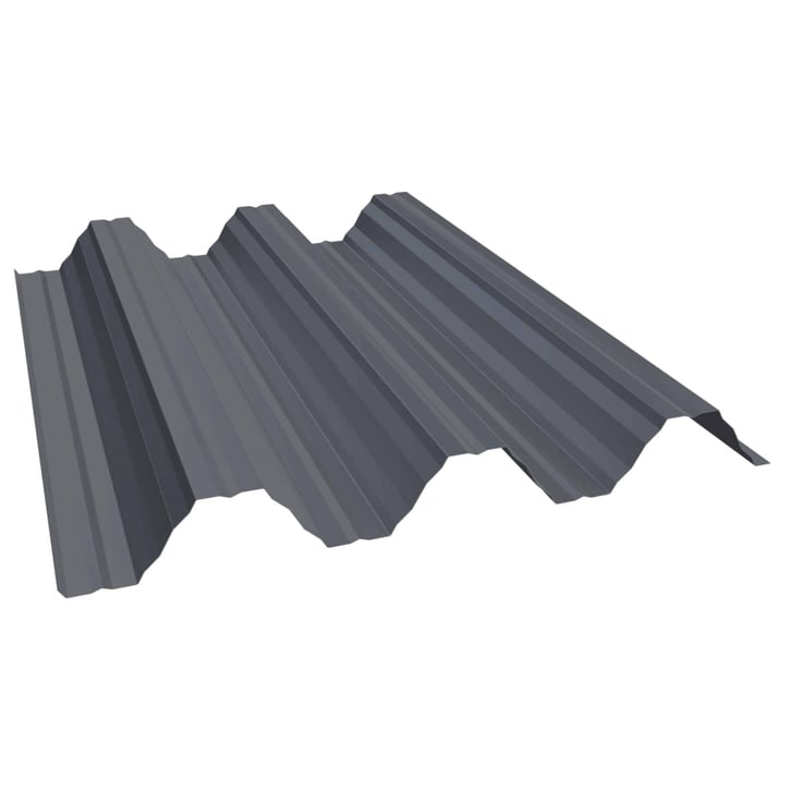 Hochprofil T92P | Dach | Stahl 0,50 mm | 25 µm Polyester | 7024 - Graphitgrau #1