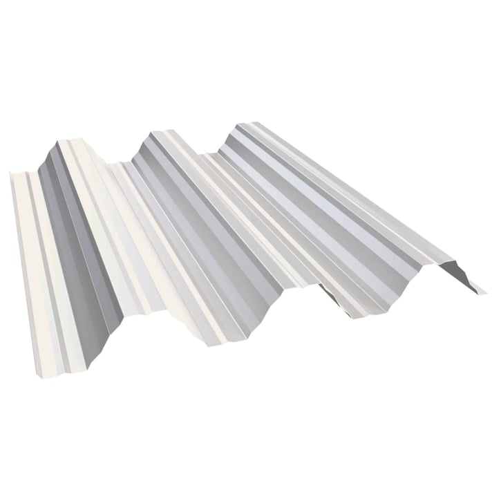 Hochprofil T92P | Dach | Stahl 0,50 mm | 25 µm Polyester | 9010 - Reinweiß #1