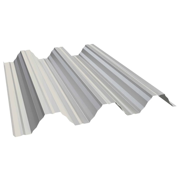Hochprofil T92P | Dach | Stahl 0,50 mm | 25 µm Polyester | 9002 - Grauweiß #1