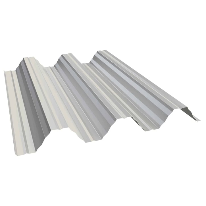 Hochprofil T92P | Dach | Stahl 0,63 mm | 25 µm Polyester | 9002 - Grauweiß #1