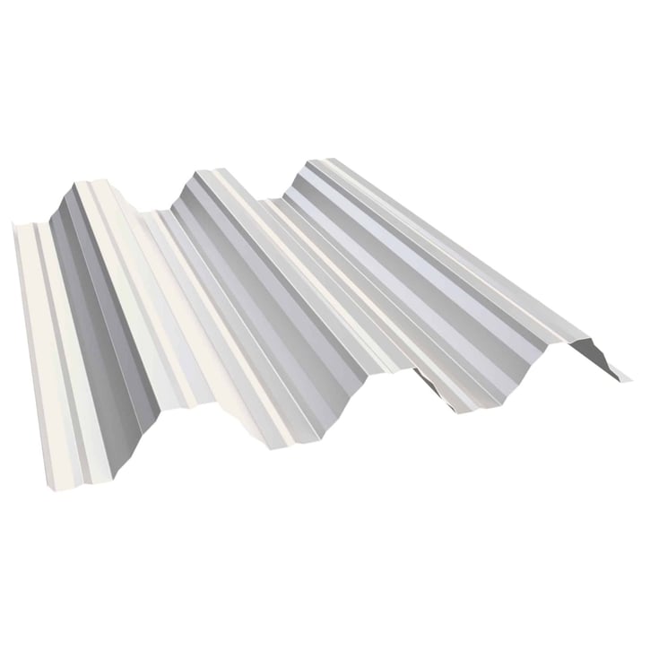 Hochprofil T92P | Dach | Stahl 0,75 mm | 25 µm Polyester | 9010 - Reinweiß #1