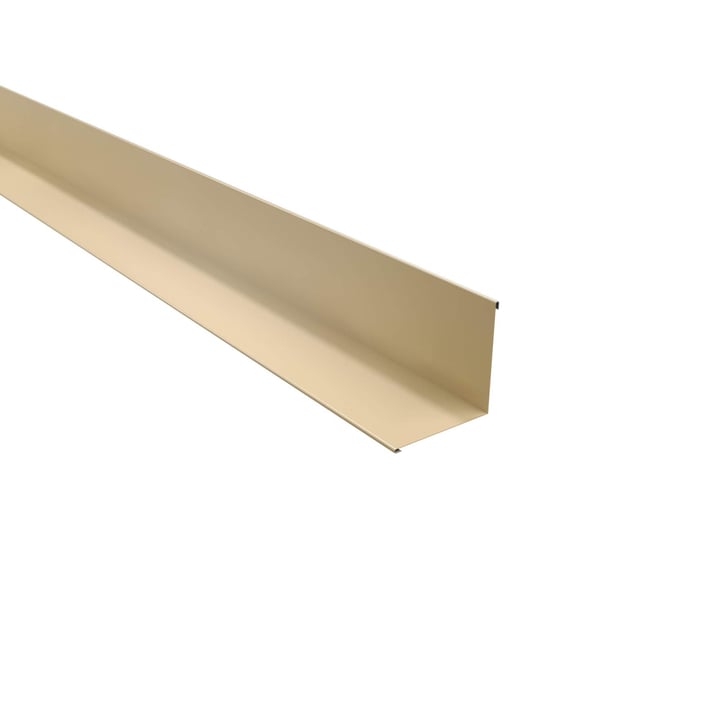 Innenecke | 11,5 cm x 11,5 cm x 2,00 m | Stahl 0,50 mm | 25 µm Polyester | 1015 - Hellelfenbein #1