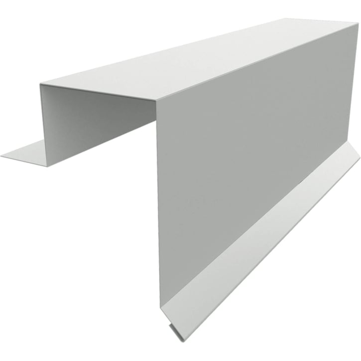 Ortgangwinkel | Stehfalzprofil PD-510-S | Stahl 0,50 mm | 25 µm Polyester | 7035 - Lichtgrau #1