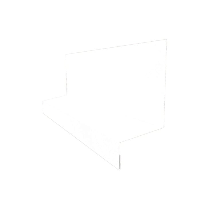 Sockelleiste | Typ 1 | 40 x 24 x 25 x 2000 mm | Stahl 0,75 mm | 25 µm Polyester | 9010 - Reinweiß #1