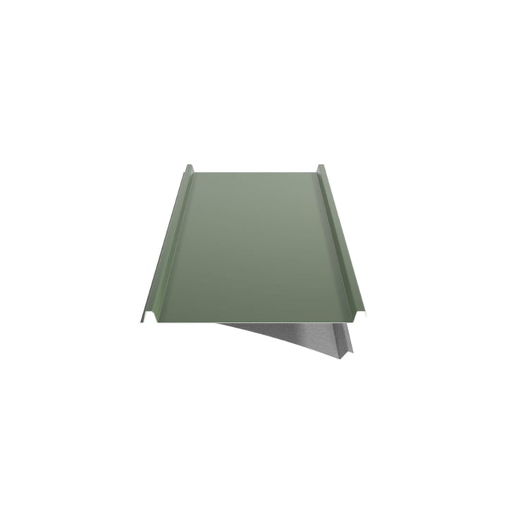 Stehfalzblech 33/500-LE | Dach | Anti-Tropf 1000 g/m² | Stahl 0,50 mm | 25 µm Polyester | 6011 - Resedagrün #6