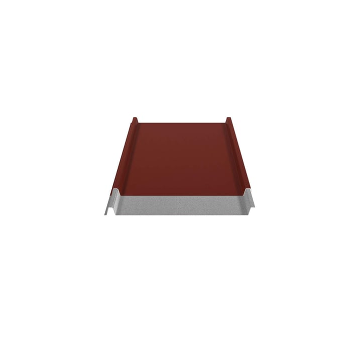 Stehfalzblech 33/500-LE | Dach | Anti-Tropf 1000 g/m² | Stahl 0,50 mm | 80 µm Shimoco | 3009 - Oxidrot #5