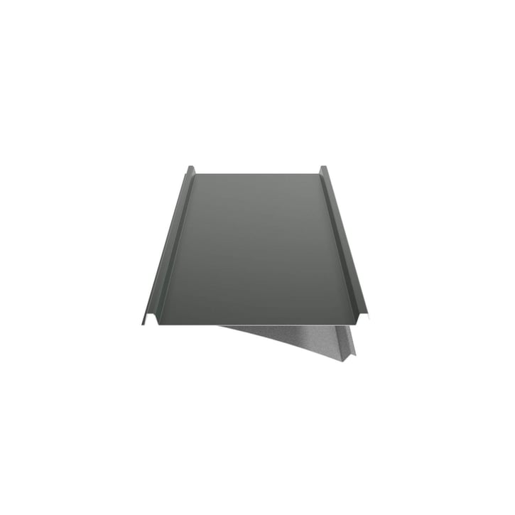 Stehfalzblech 33/500-LE | Dach | Anti-Tropf 1000 g/m² | Stahl 0,50 mm | 80 µm Shimoco | 6020 - Chromoxidgrün #6
