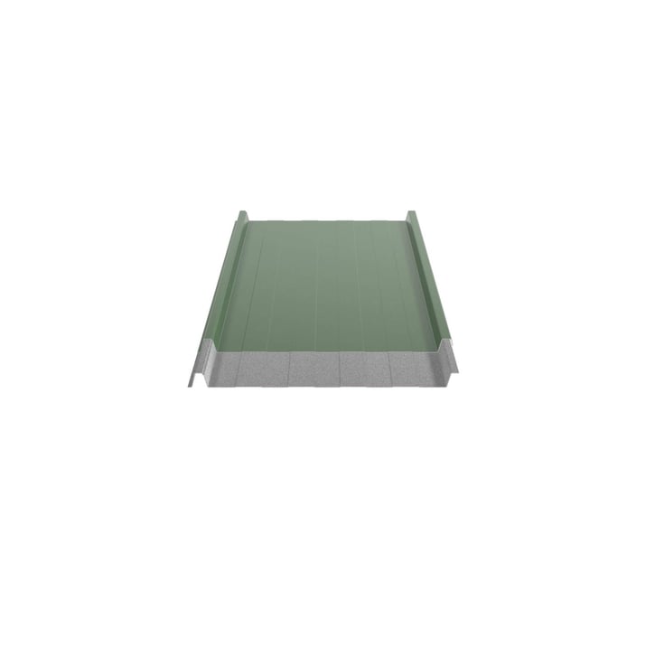Stehfalzblech 33/500-LR | Dach | Anti-Tropf 1000 g/m² | Stahl 0,50 mm | 25 µm Polyester | 6002 - Laubgrün #5