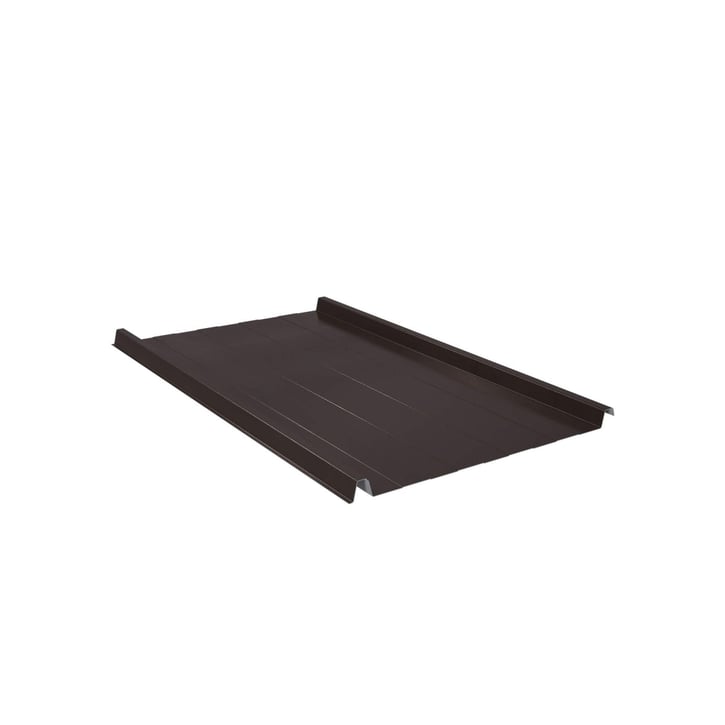 Stehfalzblech 33/500-LR | Dach | Anti-Tropf 700 g/m² | Stahl 0,50 mm | 35 µm Mattpolyester | 32 - Dunkelbraun #1