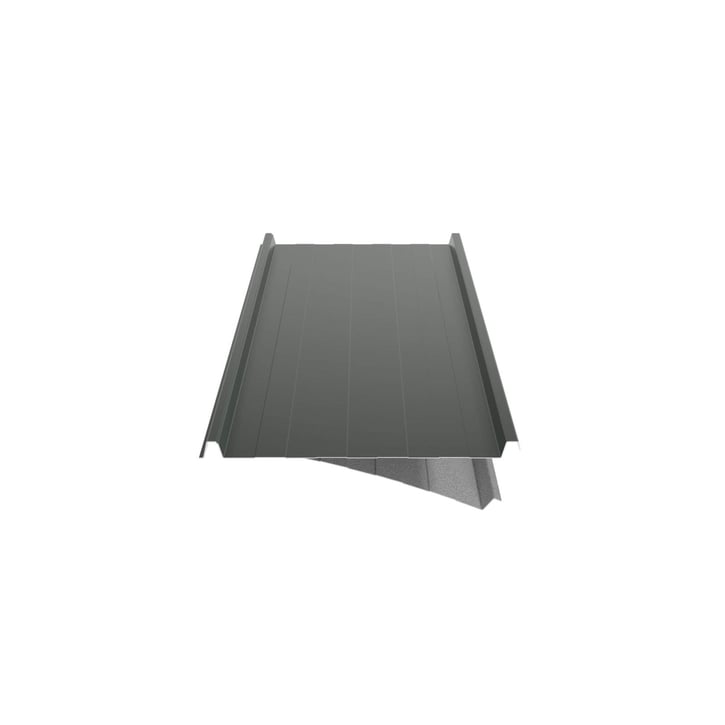 Stehfalzblech 33/500-LR | Dach | Anti-Tropf 700 g/m² | Stahl 0,50 mm | 80 µm Shimoco | 6020 - Chromoxidgrün #6