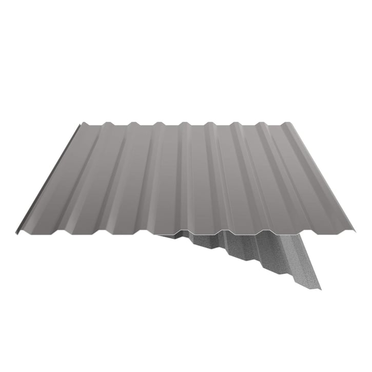 Trapezblech 20/1100 | Dach | Anti-Tropf 1000 g/m² Aluminium 0,70 mm | 25 µm Polyester | 9007 - Graualuminium Trapezblech 20/1100 | Dach | Anti-Tropf 1000 g/m² | Aluminium 0,70 mm | 25 µm Polyester | 9007 - Graualuminium #6