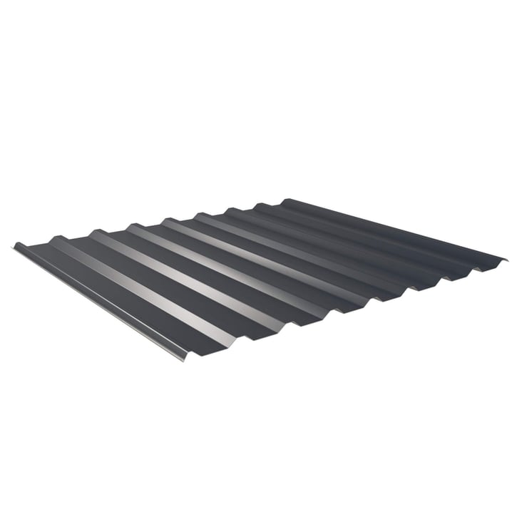 Trapezblech 20/1100 | Dach | Anti-Tropf 2400 g/m² | Stahl 0,50 mm | 60 µm Puramid | 7016 - Anthrazitgrau #1
