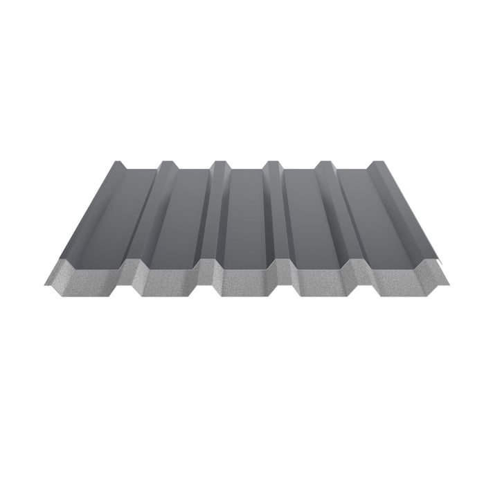 Trapezblech 35/207 | Dach | Anti-Tropf 1000 g/m² | Stahl 0,75 mm | 25 µm Polyester | 7016 - Anthrazitgrau #5