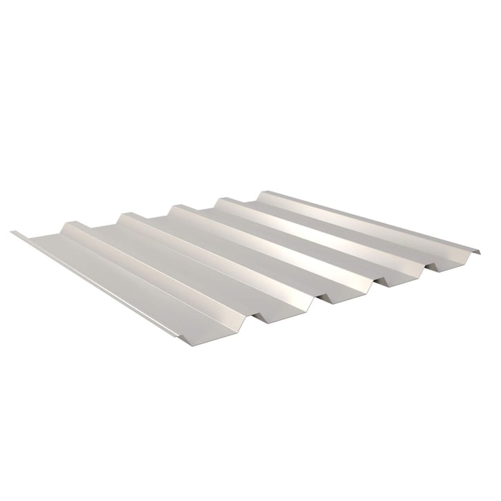 Trapezblech 35/207 | Dach | Anti-Tropf 1000 g/m² | Stahl 0,75 mm | 25 µm Polyester | 9002 - Grauweiß #1