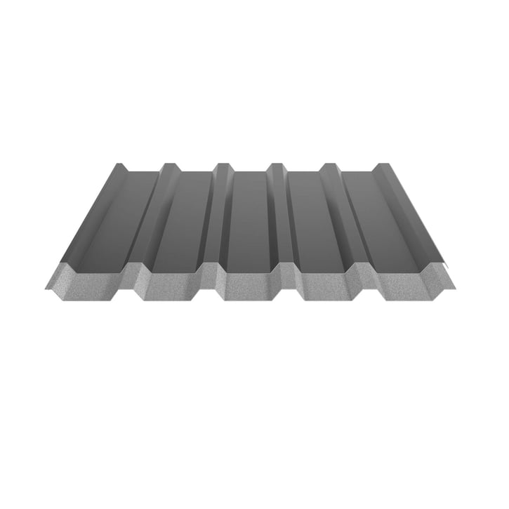 Trapezblech 35/207 | Dach | Anti-Tropf 700 g/m² | Stahl 0,50 mm | 80 µm Shimoco | 9005 - Tiefschwarz #5