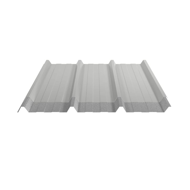 Trapezblech 45/333 | Dach | Anti-Tropf 1000 g/m² | Stahl 0,75 mm | 25 µm Polyester | 9006 - Weißaluminium #5