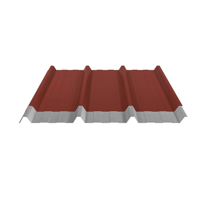 Trapezblech 45/333 | Dach | Anti-Tropf 2400 g/m² | Stahl 0,50 mm | 35 µm Mattpolyester | 29 - Rot #5
