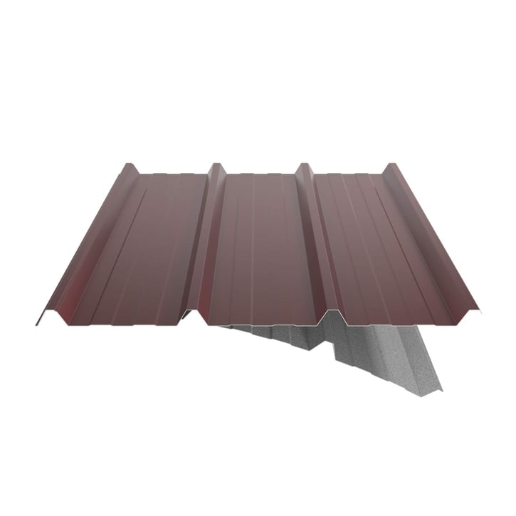 Trapezblech 45/333 | Dach | Anti-Tropf 700 g/m² | Stahl 0,50 mm | 35 µm Mattpolyester | 29 - Rot #6
