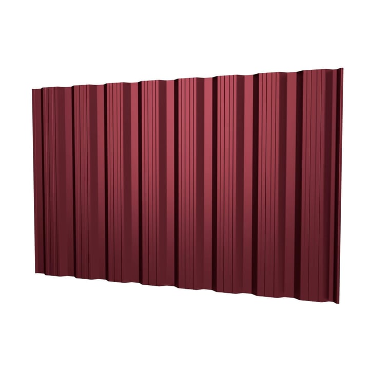 Trapezblech T18DR | Wand | Stahl 0,50 mm | 25 µm Polyester | 3005 - Weinrot #1