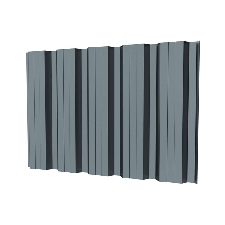 Trapezblech T35DR | Wand | Stahl 0,63 mm | 200 µm HPS Ultra® | 7040 - Fenstergrau #1