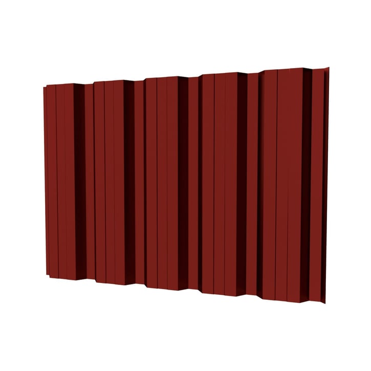 Trapezblech T35DR | Wand Stahl 0,75 mm | 25 µm Polyester | 028 - Kirschrot Trapezblech T35DR | Wand | Stahl 0,75 mm | 25 µm Polyester | 028 - Kirschrot #1