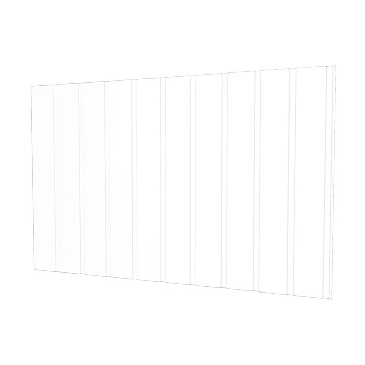 Trapezblech T7M | Wand | Stahl 0,75 mm | 25 µm Polyester | 9010 - Reinweiß #1
