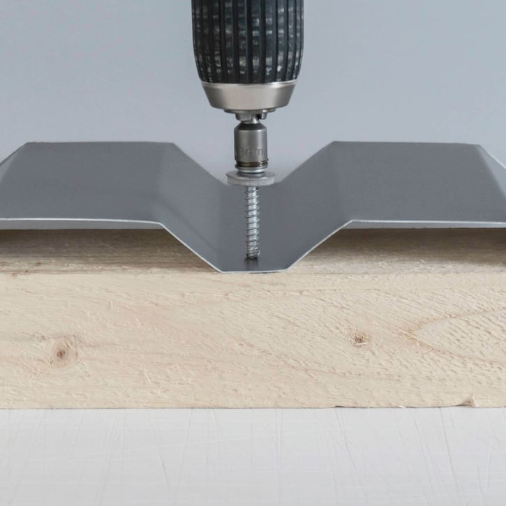 Edelstahlschrauben | Für Montage Tiefsicke auf Holzunterkonstruktion 6,0 x 40 mm E19 | Enzianblau Edelstahlschrauben | Für Montage Tiefsicke auf Holzunterkonstruktion | 6,0 x 40 mm E19 | Enzianblau #3