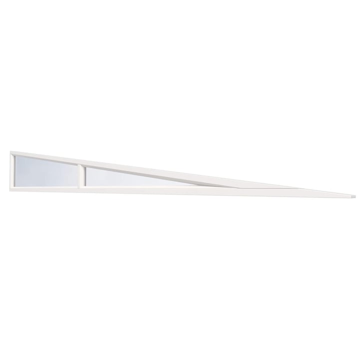 Seitenkeil | RAL 9016 | Farbe Klar | Tiefe 3,50 m #1