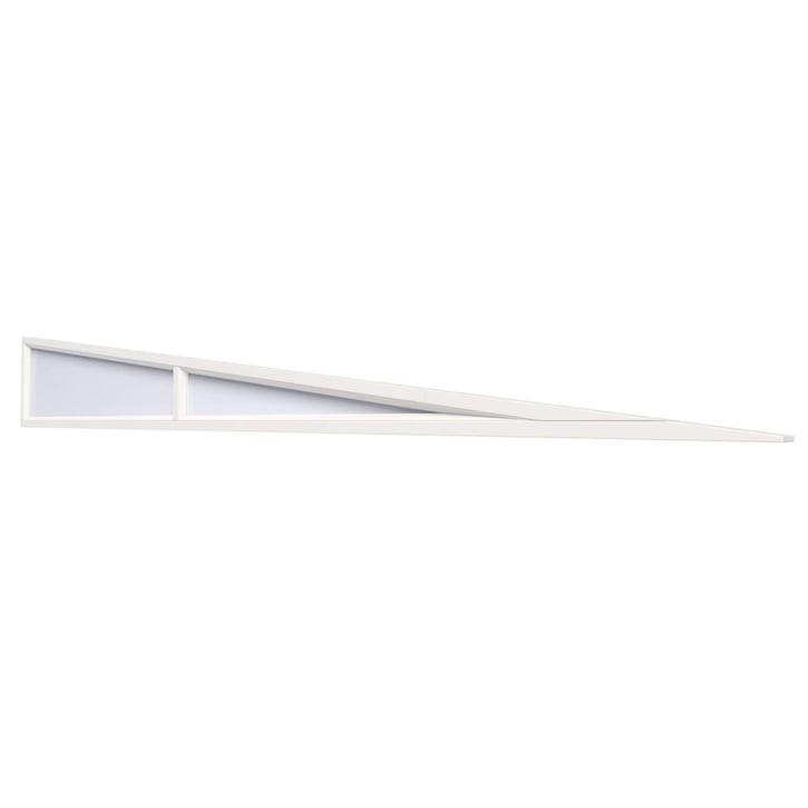 Seitenkeil | RAL 9016 | Farbe Klar | Tiefe 3,50 m #2