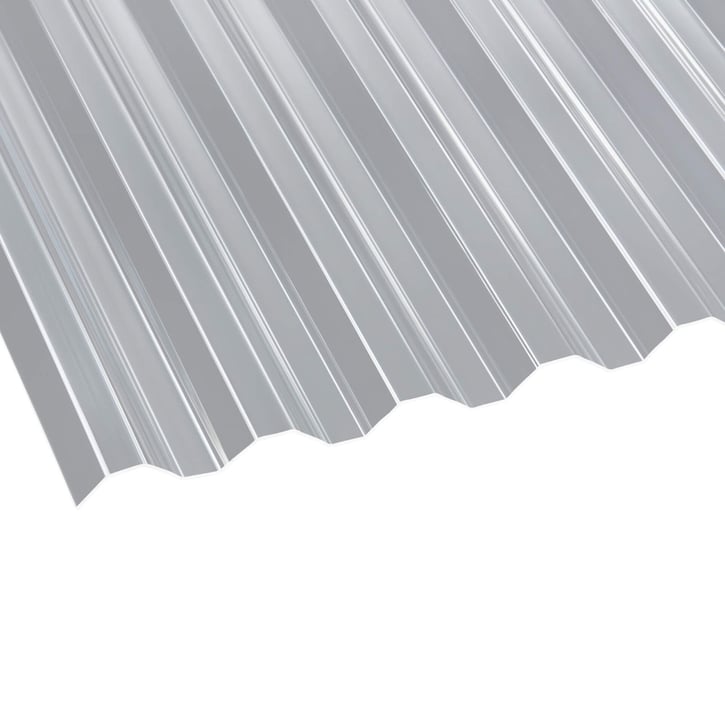 Acrylglas Wellplatte | 76/18 | Sparpaket | 1,50 mm | Klar | Breite 3,00 m | Länge 2,00 m #3