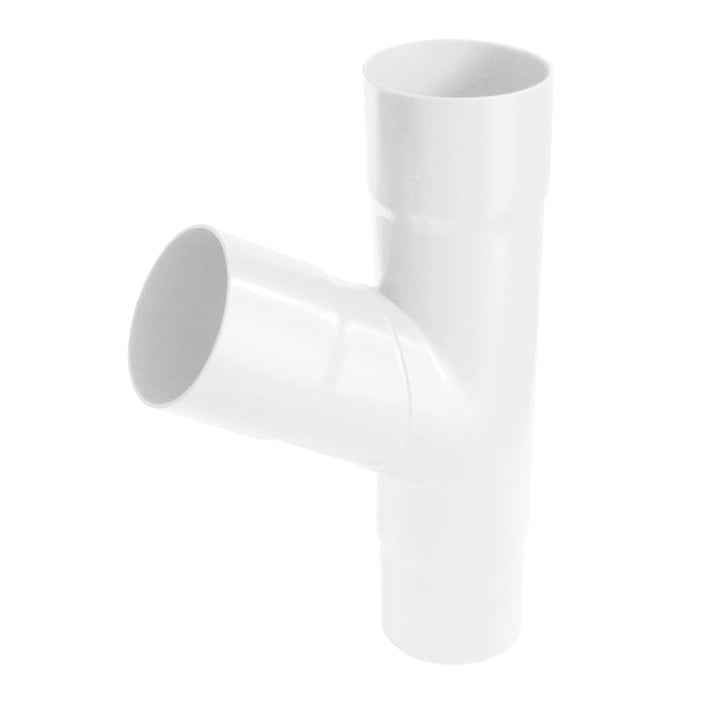 Fallrohrabzweig 60° | PVC | Ø 75 mm | Farbe Weiß #1