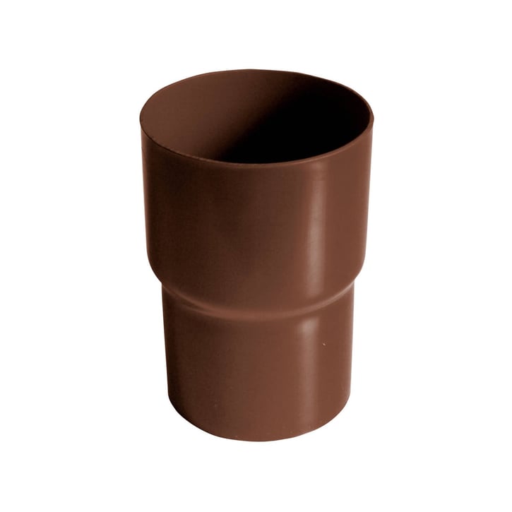 Fallrohrreduktion | PVC | Ø 90/75 mm | Farbe Braun #1