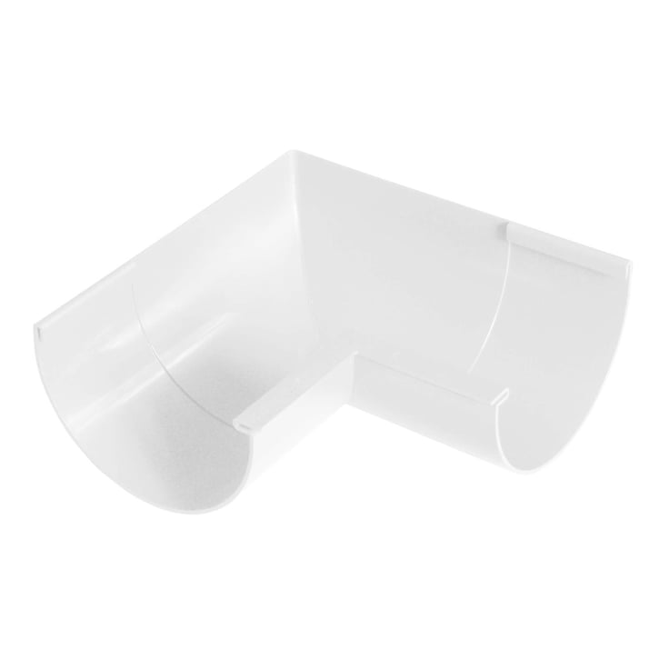 Rinneninnenwinkel | PVC | Ø 125 mm | Farbe Weiß #1