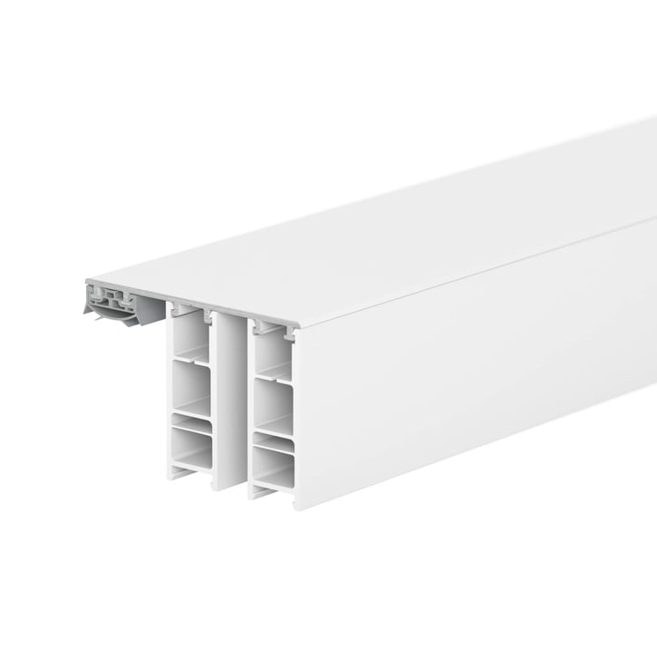 Mendiger | Randprofil | 17 - 34 mm | Aluminium | Weiß | 2000 mm #1