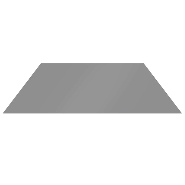 Flachblech | Stahl 0,50 mm | 25 µm Polyester | 9007 - Graualuminium #1