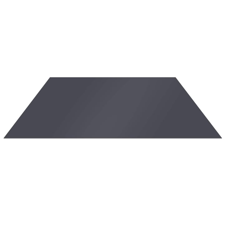 Flachblech | Stahl 0,50 mm | 35 µm Mattpolyester | 23 - Dunkelgrau #1