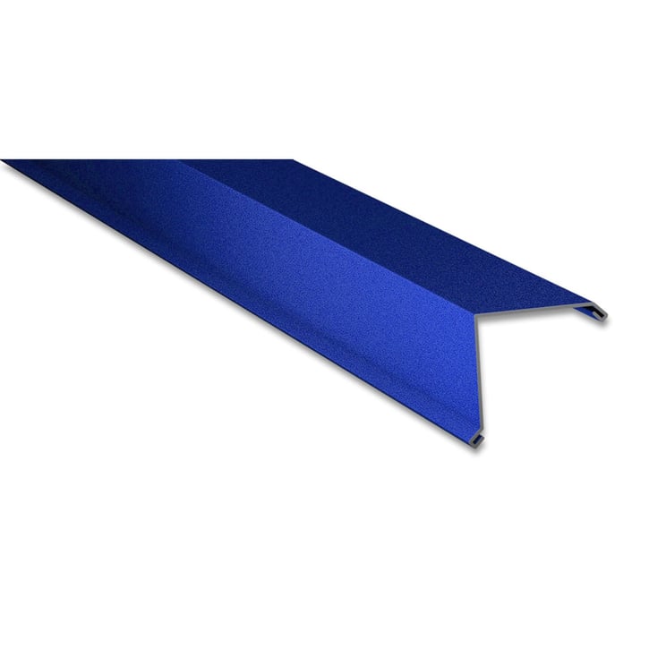 Ortgangwinkel | 115 x 115 mm | Stahl 0,50 mm | 25 µm Polyester | 5010 - Enzianblau #1