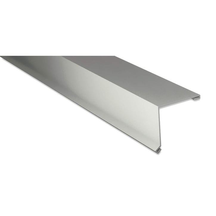 Pultabschluss | 115 x 115 mm | 80° | Stahl 0,50 mm | 25 µm Polyester | 9002 - Grauweiß #1