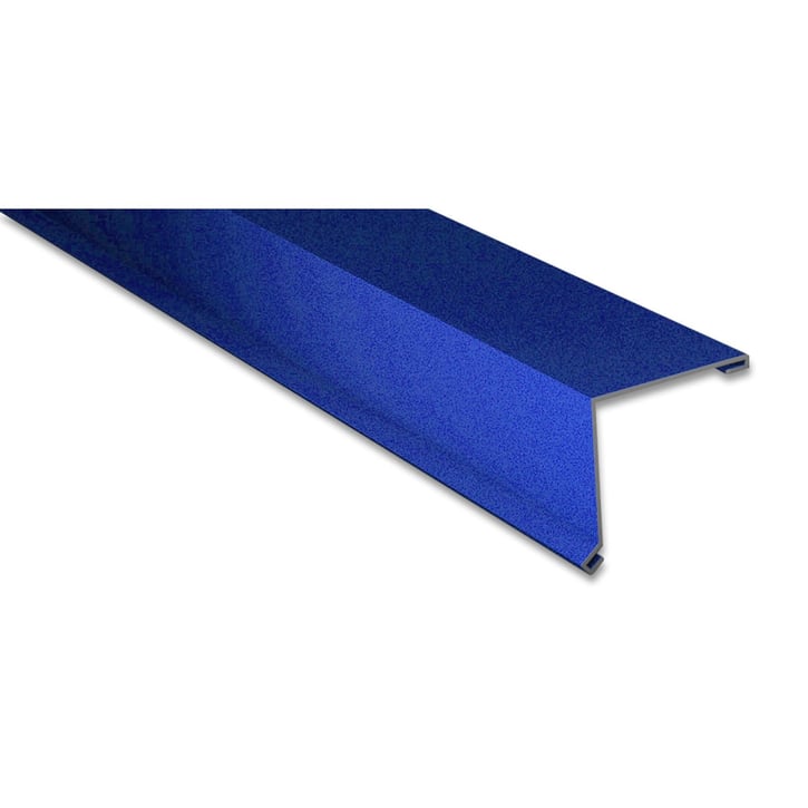 Pultabschluss | 115 x 115 mm | 85° | Stahl 0,50 mm | 25 µm Polyester | 5010 - Enzianblau #1
