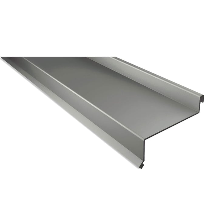 Sohlbank | 50 x 115 x 40 x 2000 mm | Stahl 0,63 mm | 25 µm Polyester | 9002 - Grauweiß #1