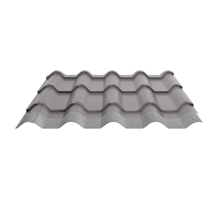 Pfannenblech EUROPA | Anti-Tropf 1000 g/m² | Stahl 0,50 mm | 25 µm Polyester | 9007 - Graualuminium #4