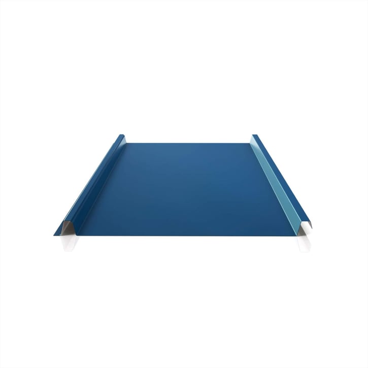 Stehfalzblech 33/500-LE | Dach | Anti-Tropf 1000 g/m² | Stahl 0,50 mm | 25 µm Polyester | 5010 - Enzianblau #1