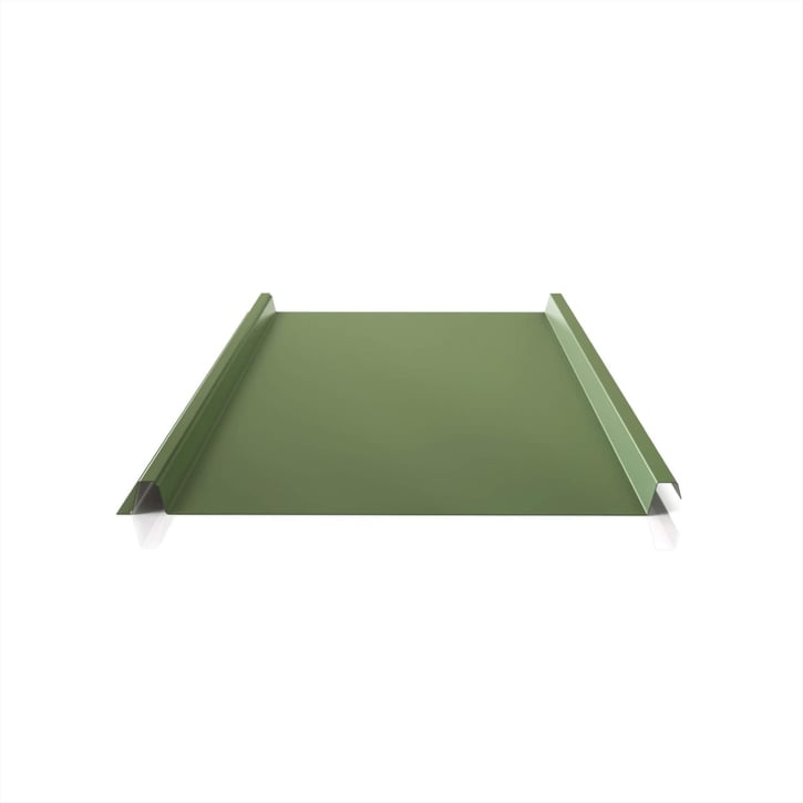 Stehfalzblech 33/500-LE | Dach | Anti-Tropf 1000 g/m² | Stahl 0,50 mm | 25 µm Polyester | 6011 - Resedagrün #1