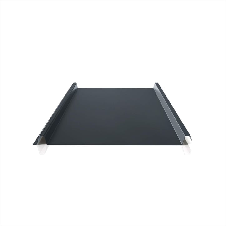 Stehfalzblech 33/500-LE | Dach | Anti-Tropf 1000 g/m² | Stahl 0,50 mm | 25 µm Polyester | 7016 - Anthrazitgrau #1