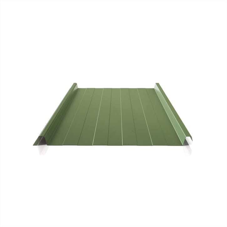 Stehfalzblech 33/500-LR | Dach | Anti-Tropf 1000 g/m² | Stahl 0,50 mm | 25 µm Polyester | 6011 - Resedagrün #1