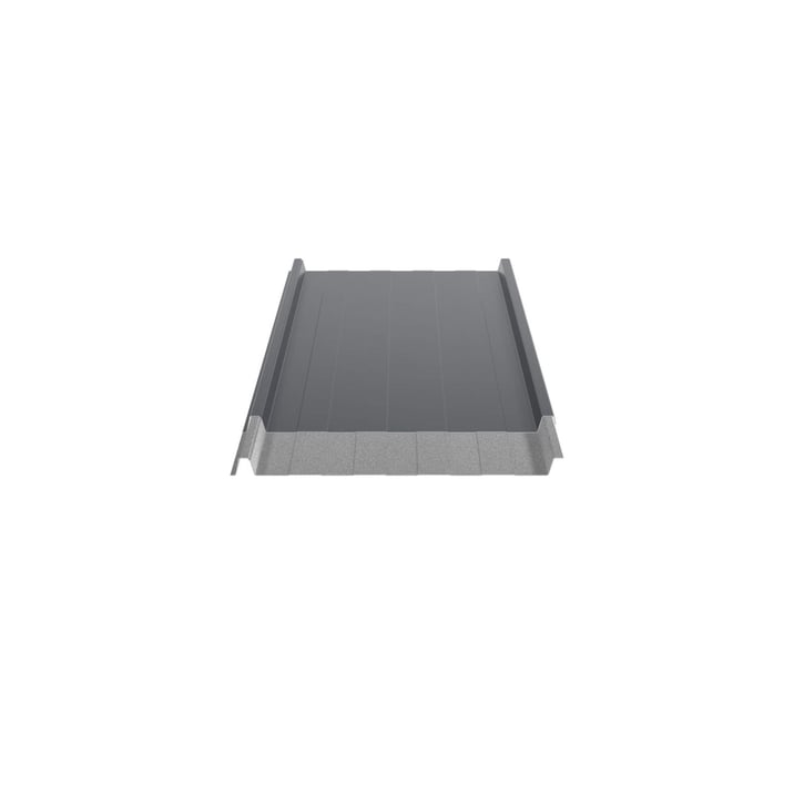Stehfalzblech 33/500-LR | Dach | Anti-Tropf 1000 g/m² | Aluminium 0,70 mm | 25 µm Polyester | 7016 - Anthrazitgrau #5