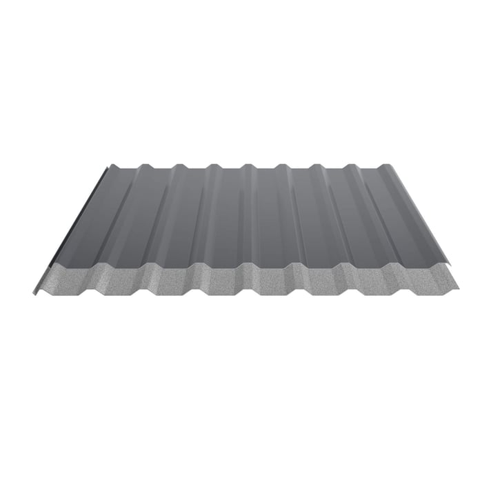 Trapezblech 20/1100 | Dach | Anti-Tropf 1000 g/m² | Aktionsblech | Stahl 0,50 mm | 25 µm Polyester | 7016 - Anthrazitgrau #4