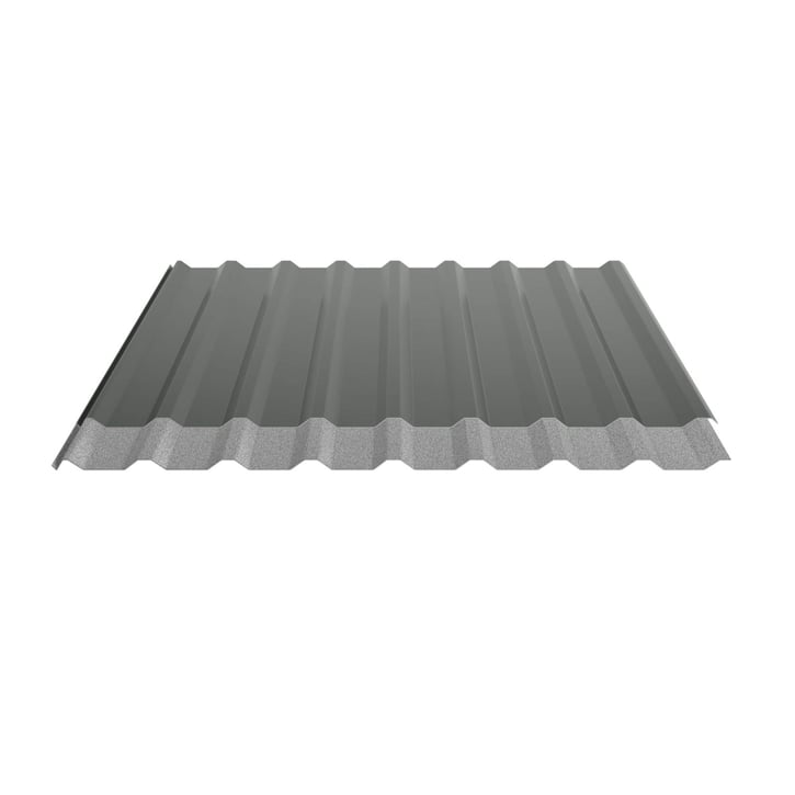 Trapezblech 20/1100 | Dach | Anti-Tropf 1000 g/m² | Sonderposten | Stahl 0,40 mm | 25 µm Polyester | 6020 - Chromoxidgrün #5